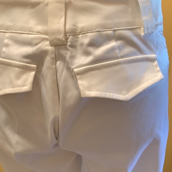 Women’s wide leg trousers with a sheen finish - Picture 6 of 10